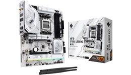 ASRock X870 Steel Legend WiFi ATX Motherboard for AMD AM5 CPUs