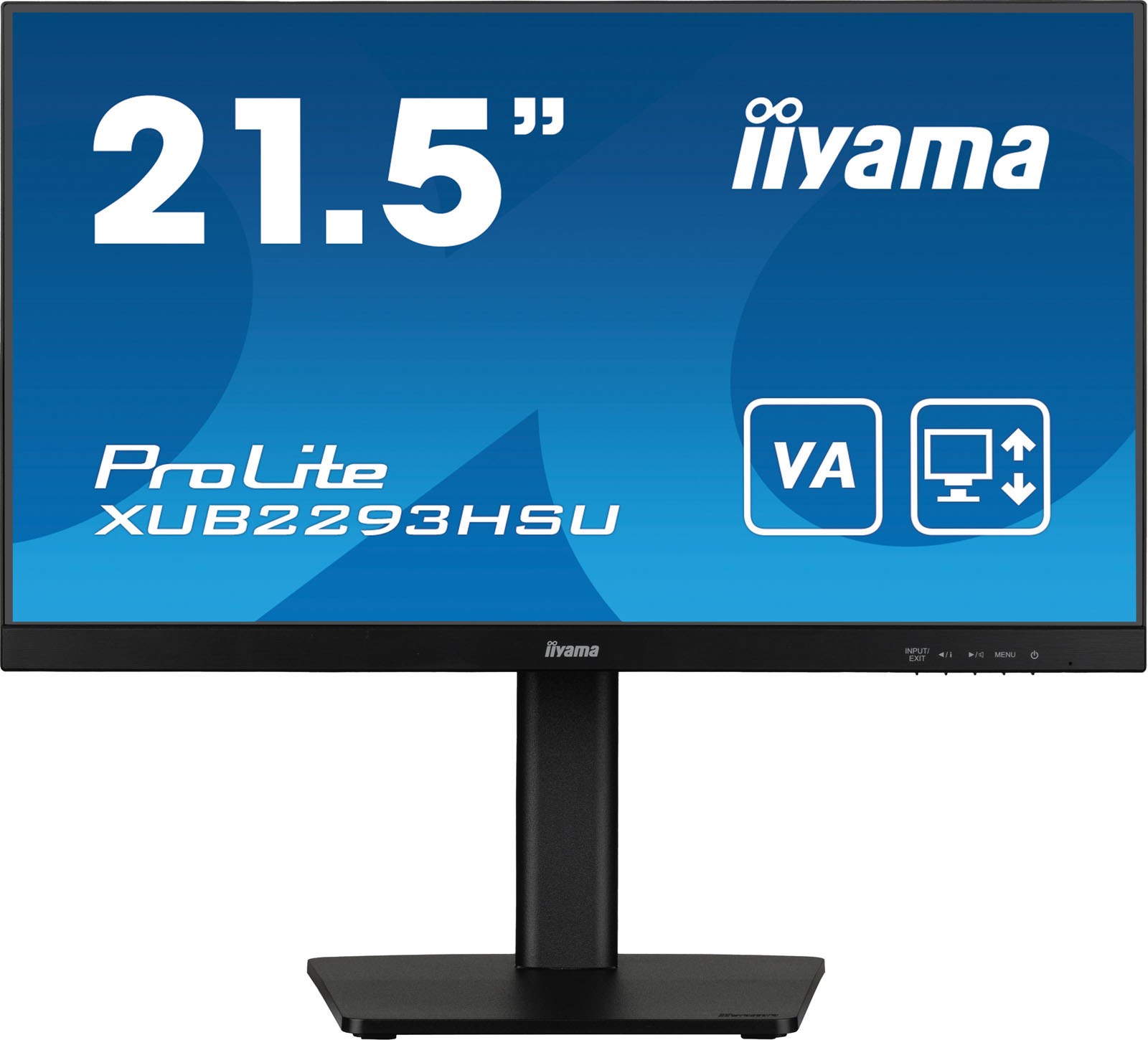 Iiyama ProLite XUB2293HS-B7 22" Full HD Monitor - IPS, 100Hz, 1ms, Speakers, DP