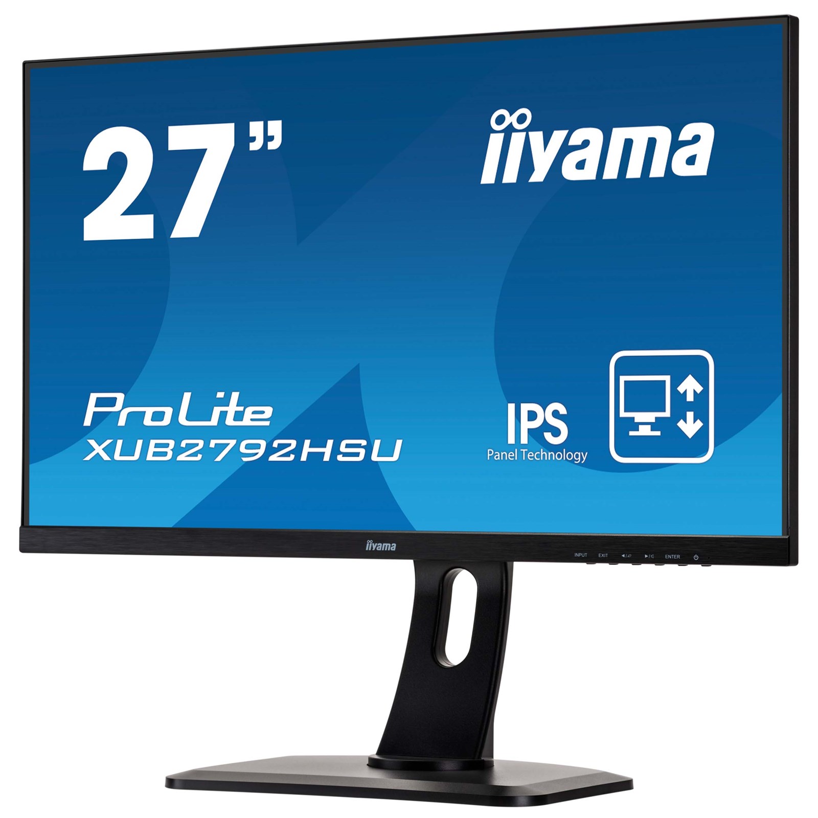 Iiyama ProLite XUB2792HSU-B1 27 inch Monitor in Black, IPS Panel, Full ...