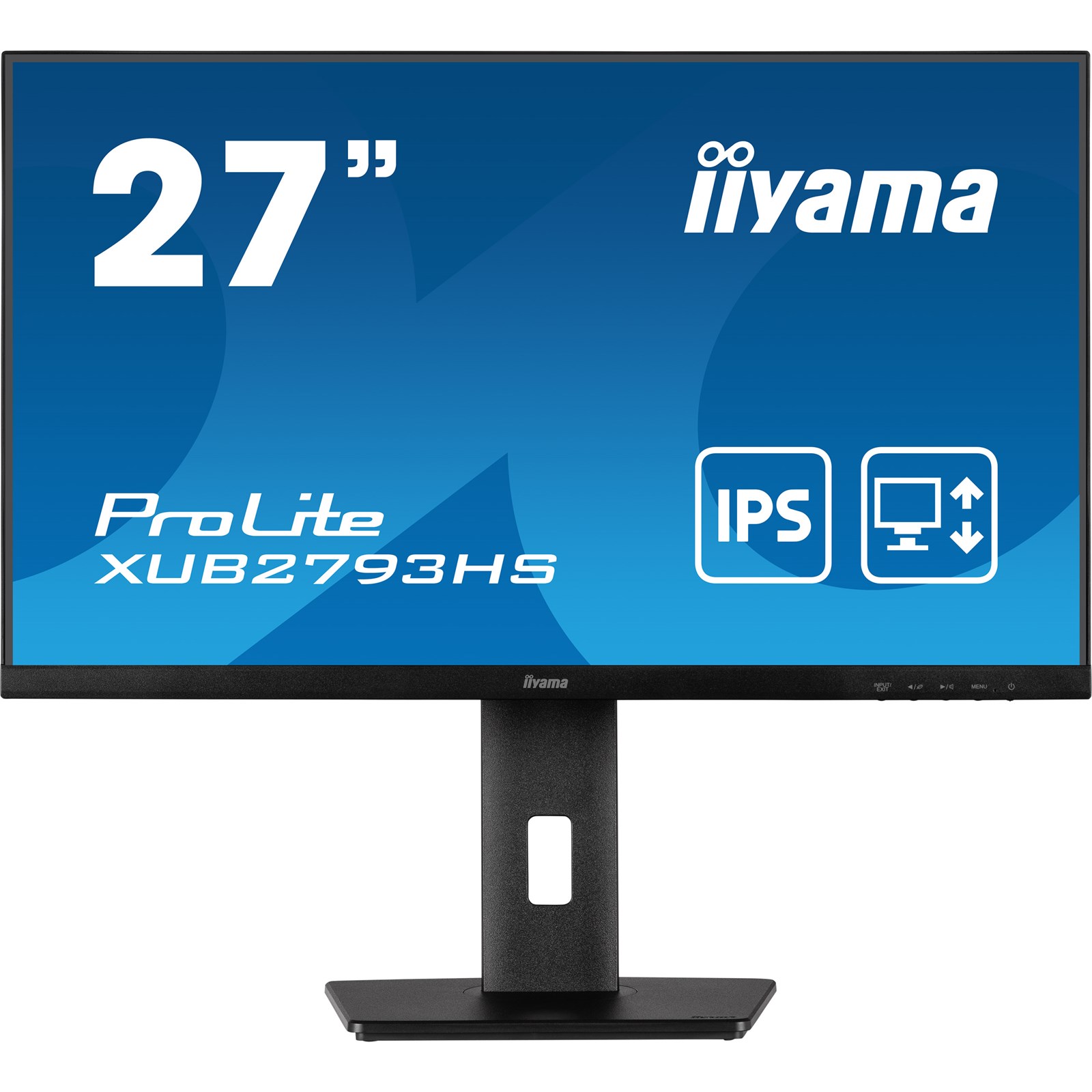 iiyama ProLite XUB2793HS 27" Full HD Monitor - IPS, 100Hz, 1ms, Speakers, HDMI