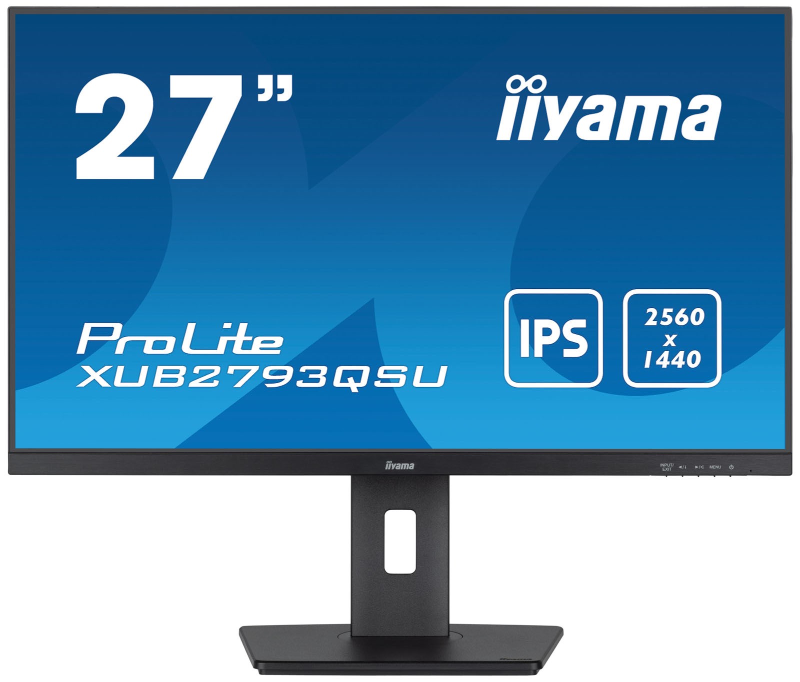 Iiyama ProLite XUB2793QSU 27" QHD 1440p Monitor - IPS, 100Hz, 1ms, Speakers, DP