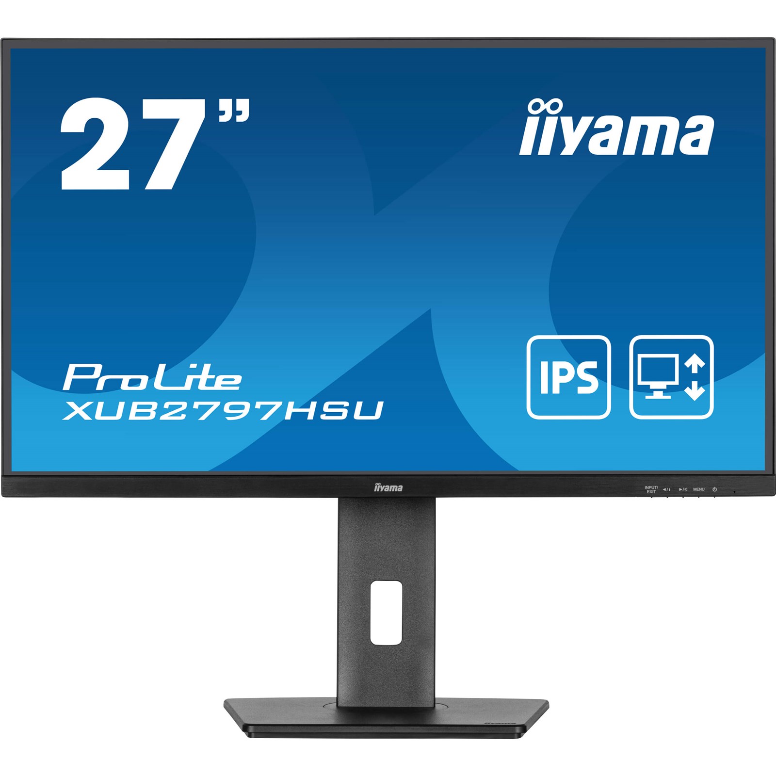 iiyama ProLite XUB2797HSU 27" Full HD Monitor - IPS, 100Hz, 1ms, Speakers, HDMI