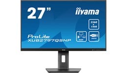 iiyama ProLite XUB2797QSNP 27" QHD 1440p Monitor - IPS, 100Hz, 1ms, Speakers, DP