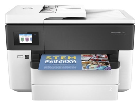 Мфу струйный hp officejet pro 7730 a3 цветной струйный обзор