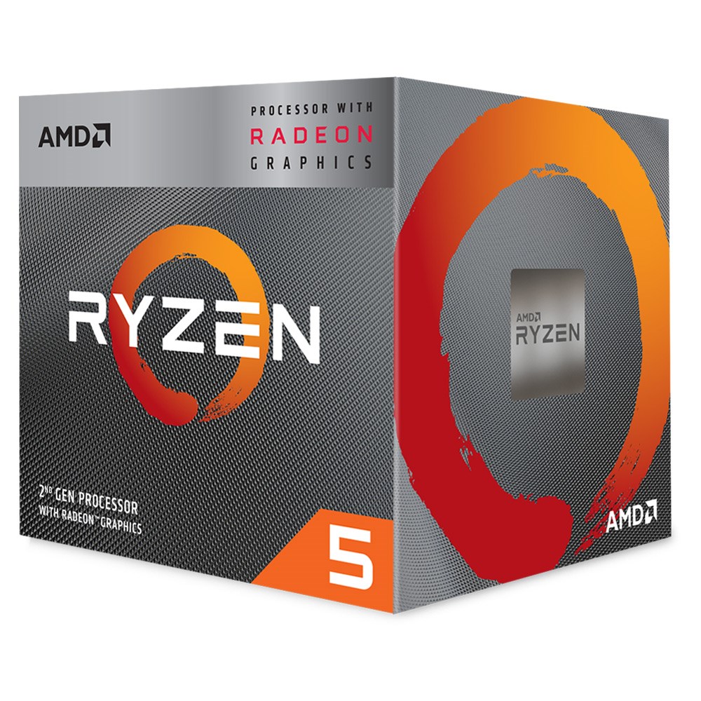 AMD Ryzen 5 3400G Zen+ CPU - YD3400C5FHBOX | CCL