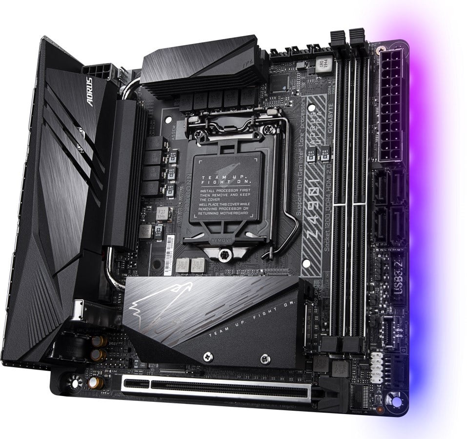 Gigabyte Z490I AORUS ULTRA Intel Socket 1200 Motherboard - Z490I