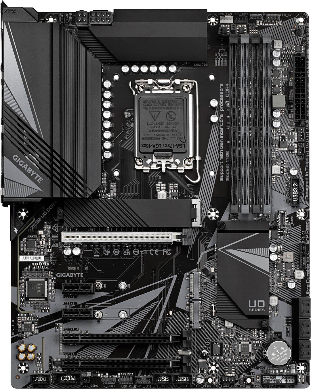 Gigabyte Z690 UD DDR4 Motherboard, ATX, Intel Socket 1700, Z690