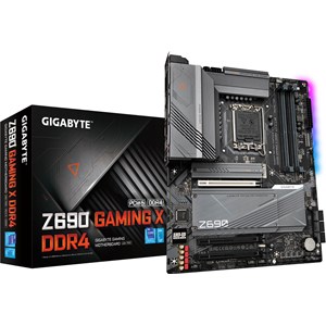 Gigabyte Z690 GAMING X DDR4 Motherboard, ATX, Intel Socket 1700, Z690 Chipset