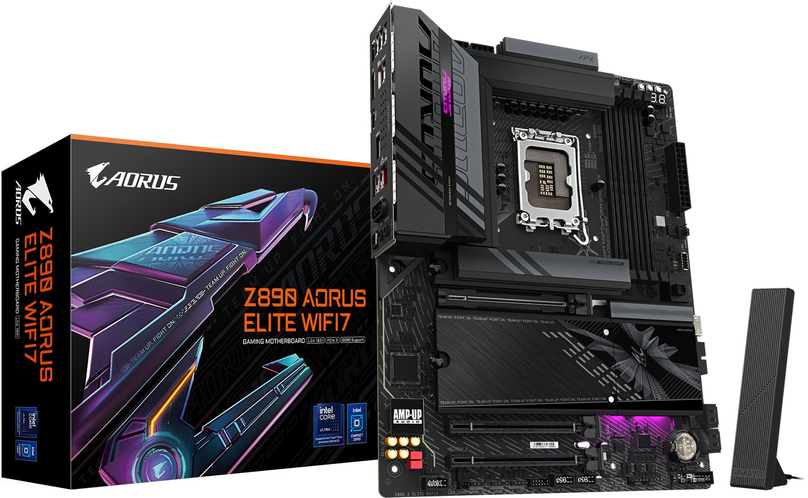 Gigabyte Z890 AORUS ELITE WIFI7 ATX Motherboard For Intel LGA1851 CPUs