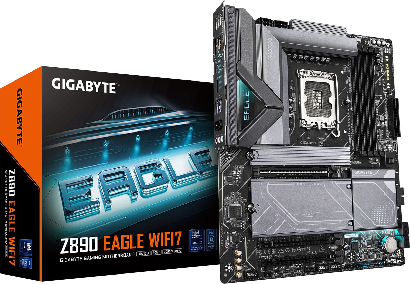 Gigabyte Z890 EAGLE WIFI7 ATX Motherboard For Intel LGA1851 CPUs