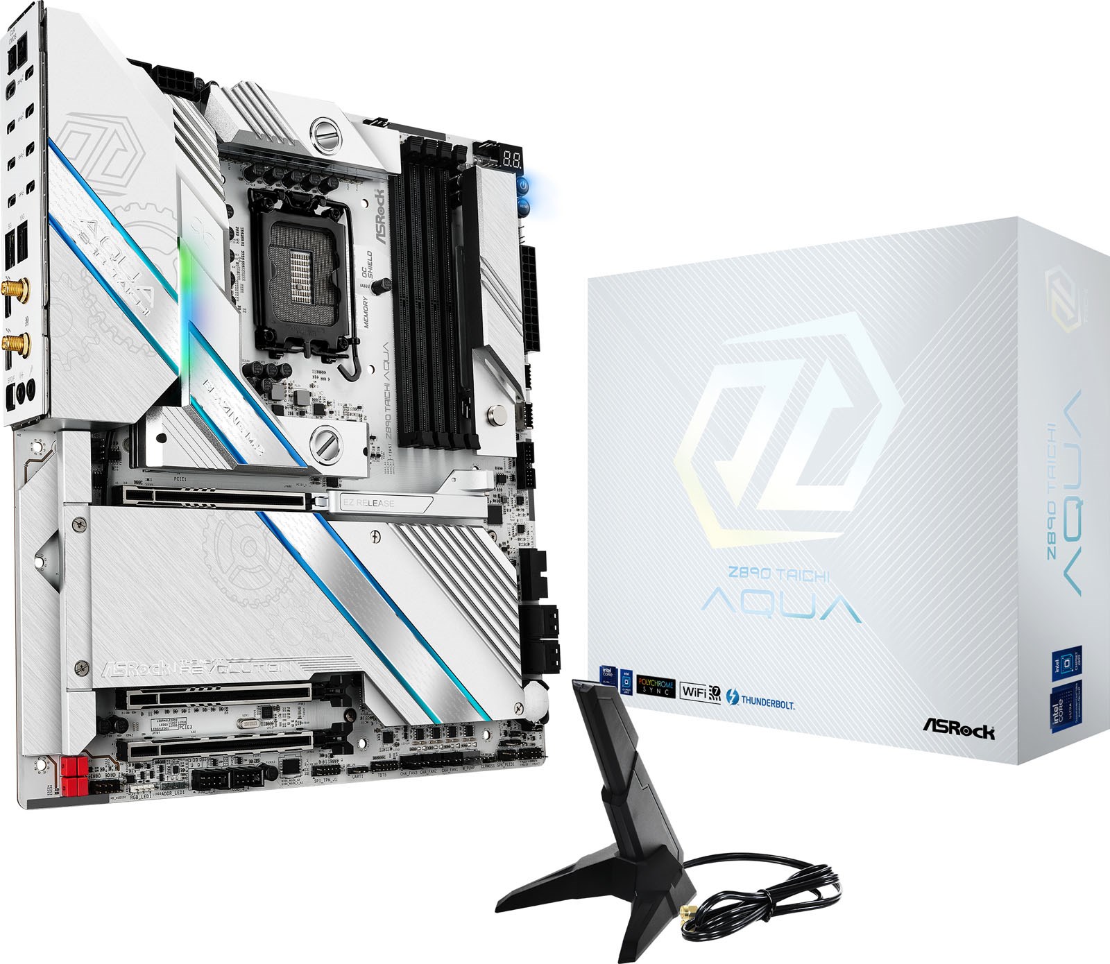 ASRock Taichi AQUA EATX Motherboard For Intel LGA1851 CPUs