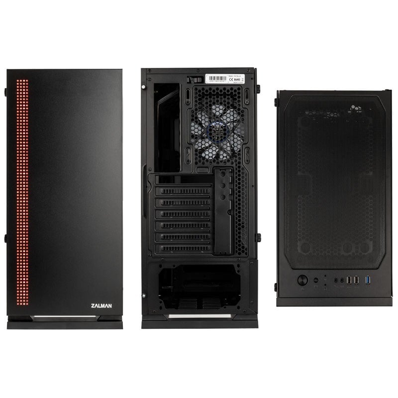 Блэк характеристики. Корпус Zalman s5 Black. Zalman ATX s5 Black. ATX Zalman s5. Корпус Miditower Zalman s5 Black.