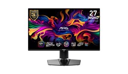 MSI MAG 271QPX QD-OLED E2 27" QHD 1440p Gaming Monitor - QD-OLED, 240Hz, 0.03ms