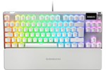 SteelSeries Apex 7 TKL Ghost Mechanical Gaming Keyboard with QX2 Red Switches