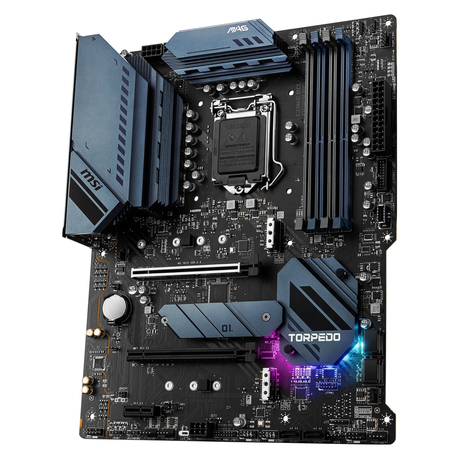 MSI MAG B560 TORPEDO Intel Socket 1200 Motherboard - MAG B560 TORPEDO ...