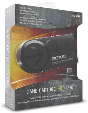 roxio game capture hd pro