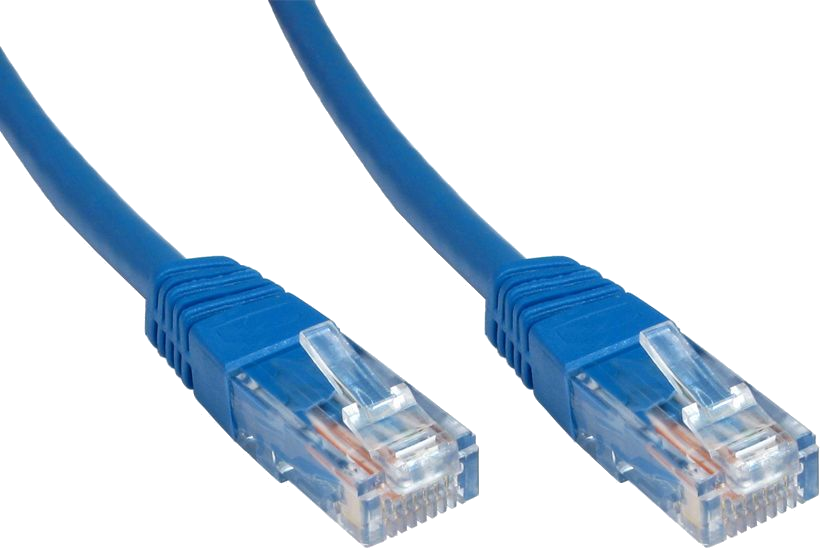 Photos - Ethernet Cable Cables Direct 0.5m CAT5E Patch Cable  URT-600B (Blue)
