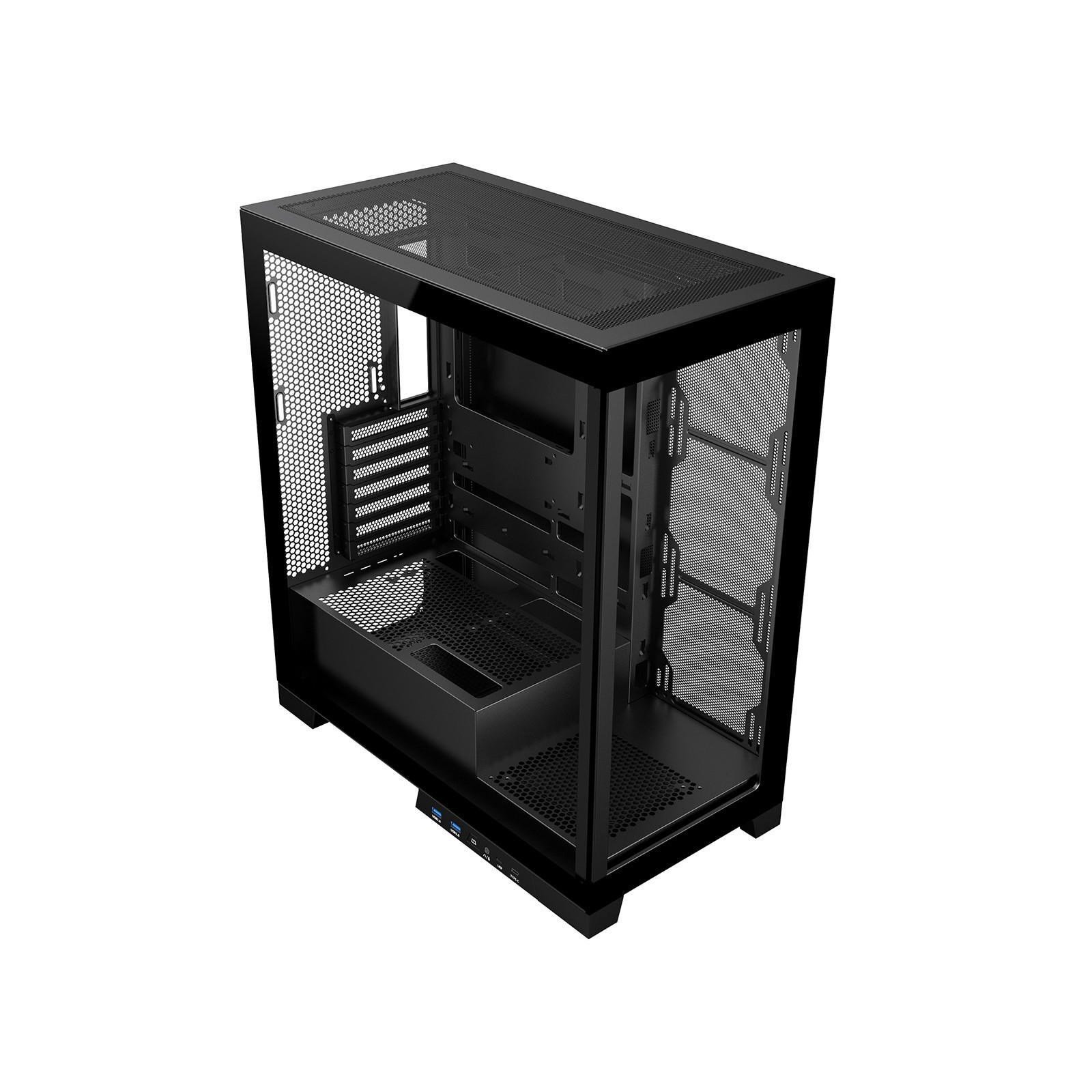 Cit Pro Diamond Xr Mid Tower Gaming Case - Black - Cit-p-xr-dia-b-7 