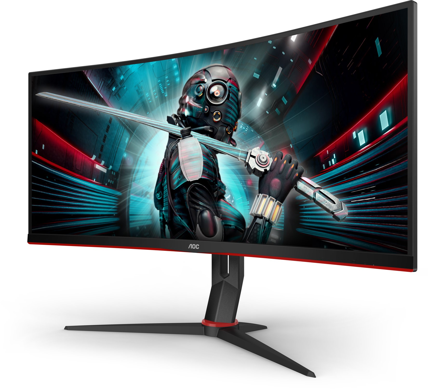 aoc 144 hz 1 ms curved