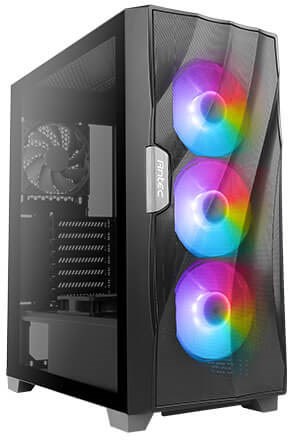 Antec DF700 FLUX Mid Tower Gaming Case - Black - 0-761345-80070-9 | CCL