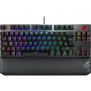 ASUS ROG Strix Scope TKL Deluxe Mechanical Keyboard with Cherry NX Red Switches