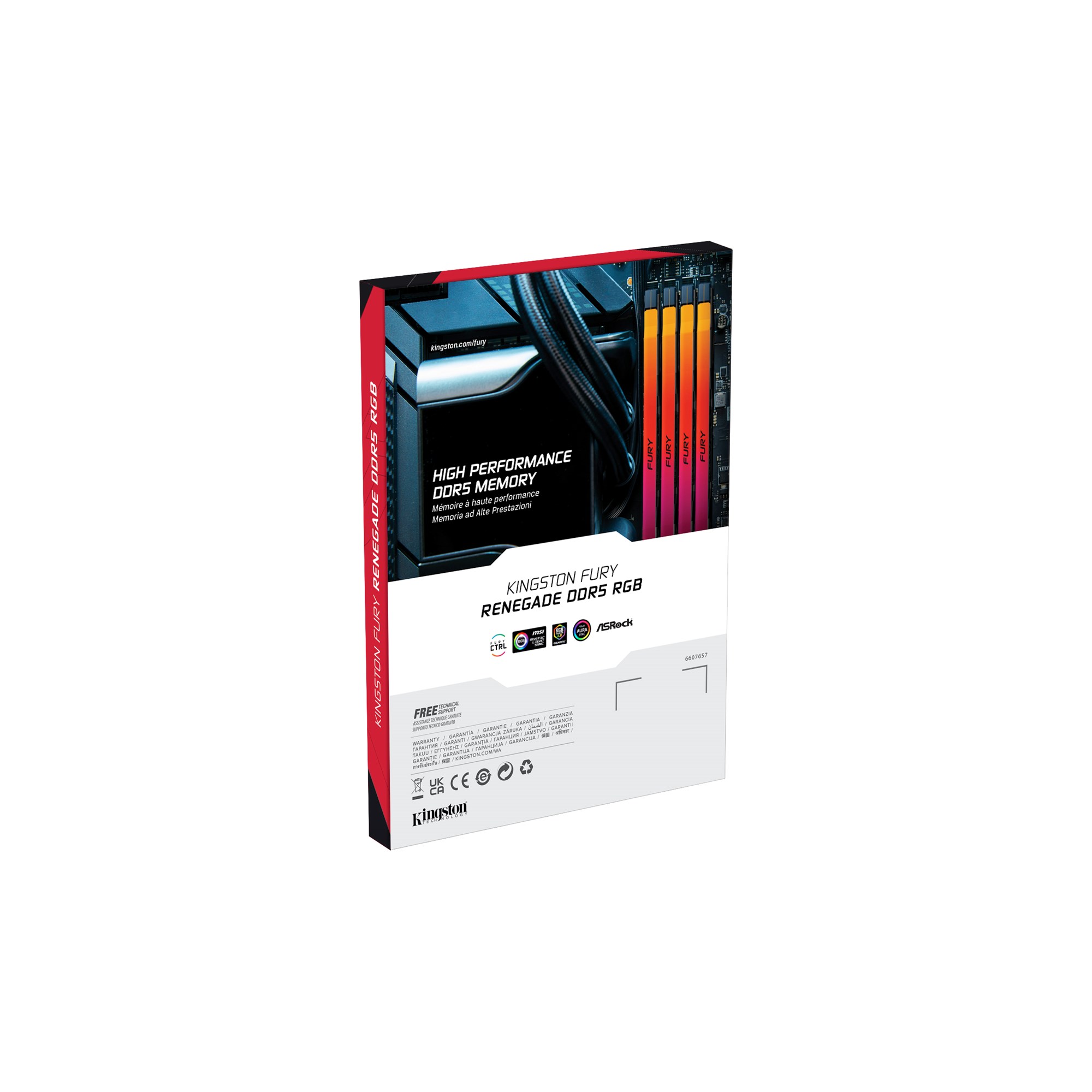Kingston FURY Renegade RGB 32GB (2x 16GB) 7200MHz DDR5 RAM