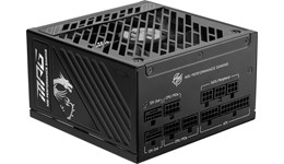 850W MSI MPG A850GS PCIE5 Modular 80 Plus Gold PSU