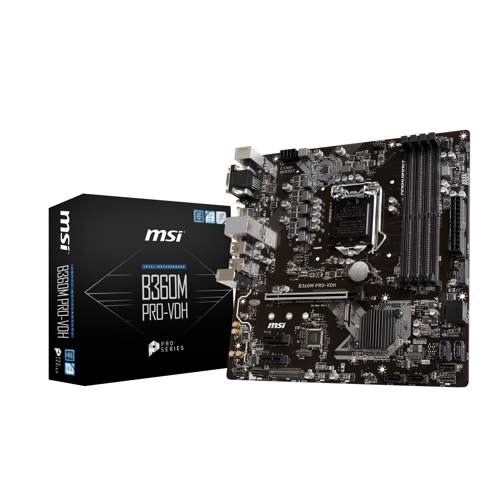 Msi b360m pro vdh какие процессоры поддерживает