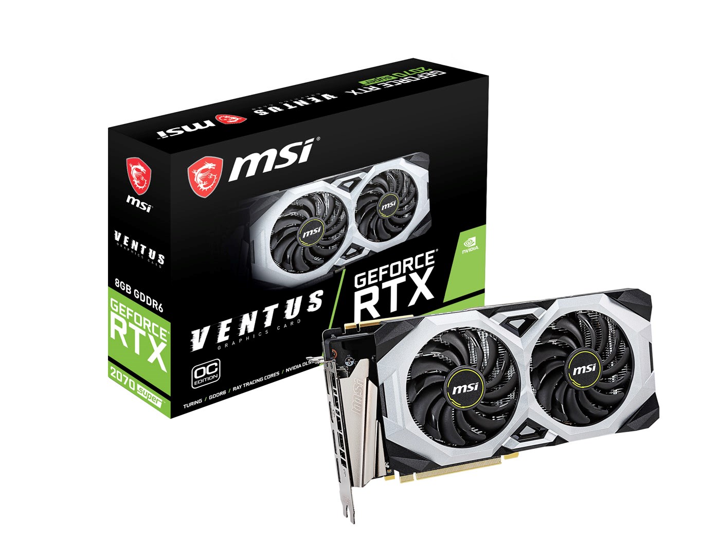 Msi rtx 2070 super ventus oc обзор