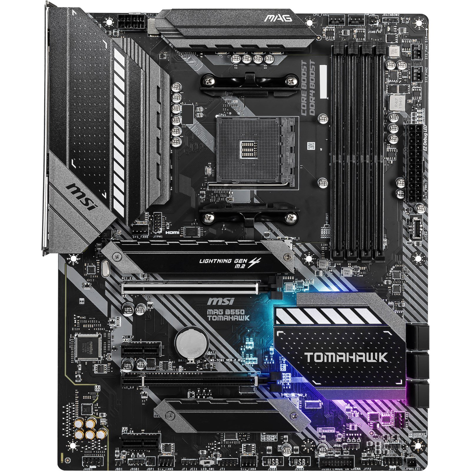 MSI AMD B550 MPG GAMING PLUS PCIe 4.0 ATX Motherboard - eTeknix