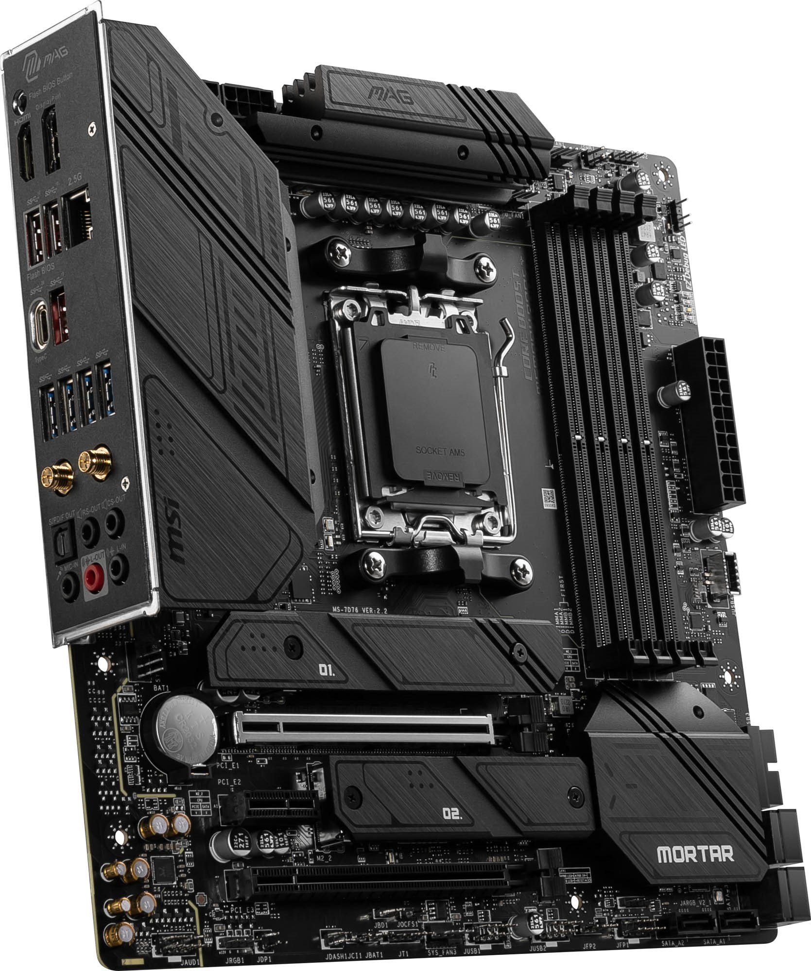 MSI MAG B650M MORTAR WIFI AMD Socket AM5 Motherboard - MAG B650M