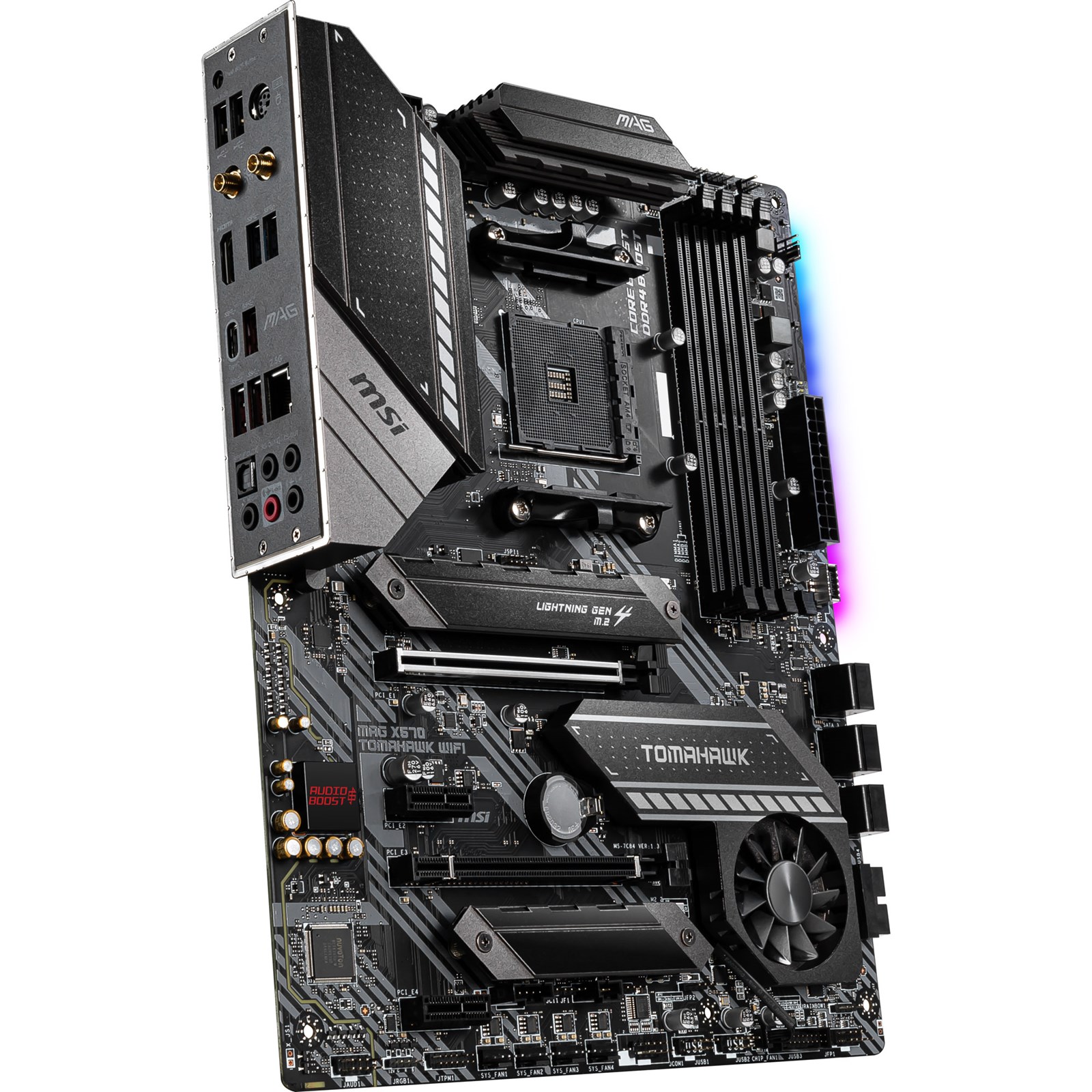 MSI MAG X570 TOMAHAWK WIFI AMD Motherboard - | CCL Computers