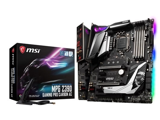 Msi z390 mpg gaming pro carbon ac не запускается