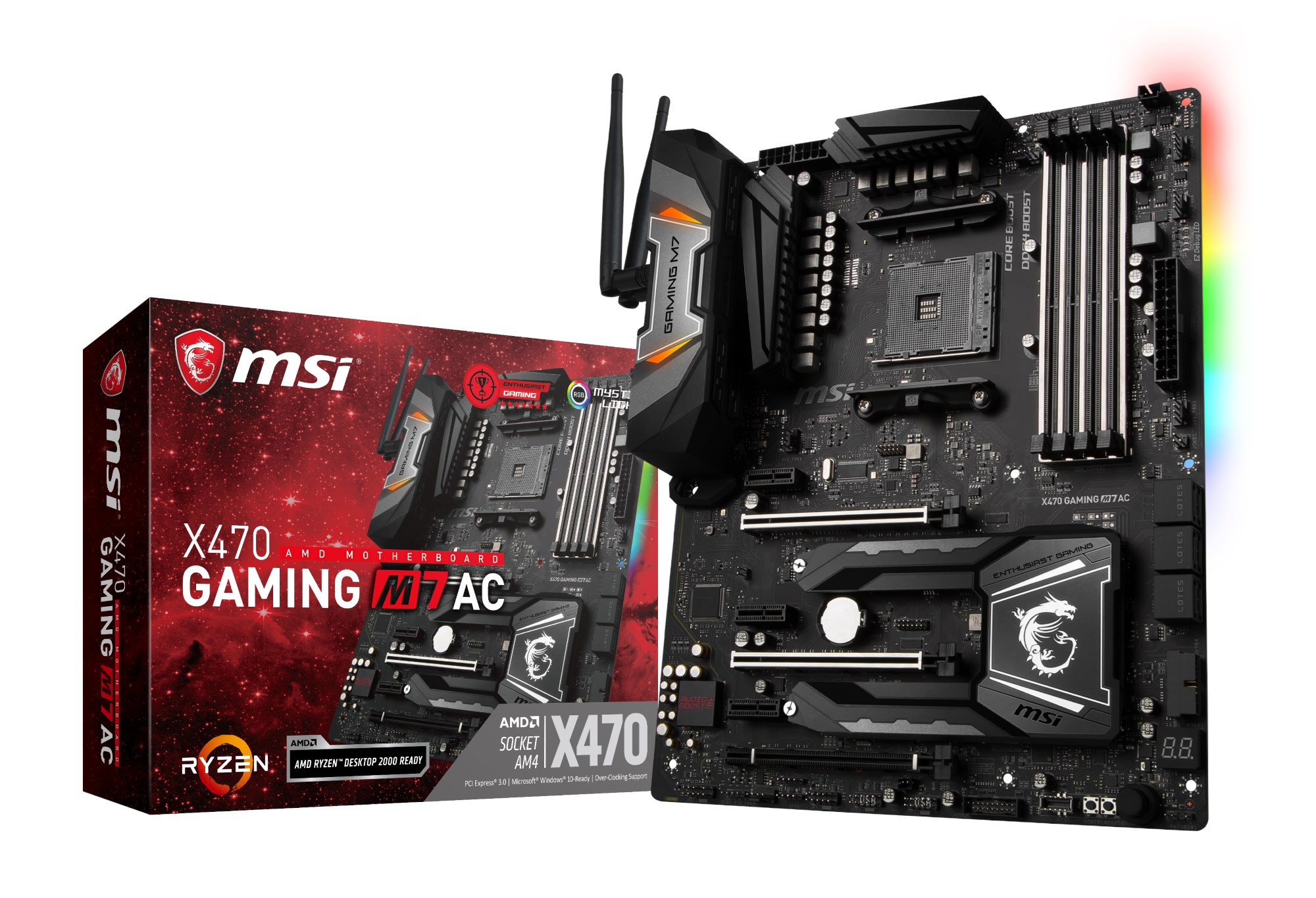 Msi x470 gaming m7 ac обзор