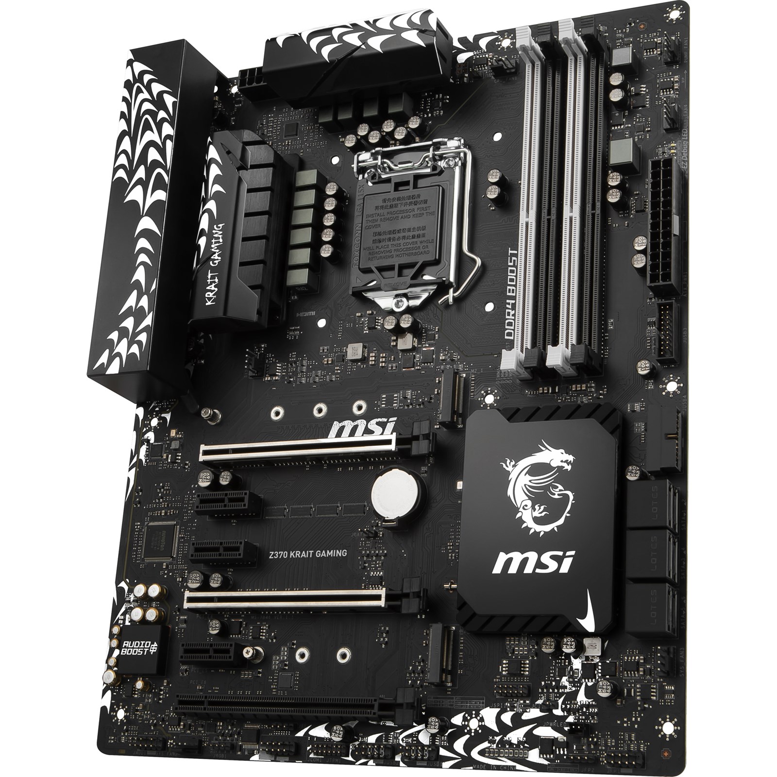 MSI Z370 KRAIT GAMING Intel Socket 1151 - Z370 KRAIT GAMING | CCL Computers