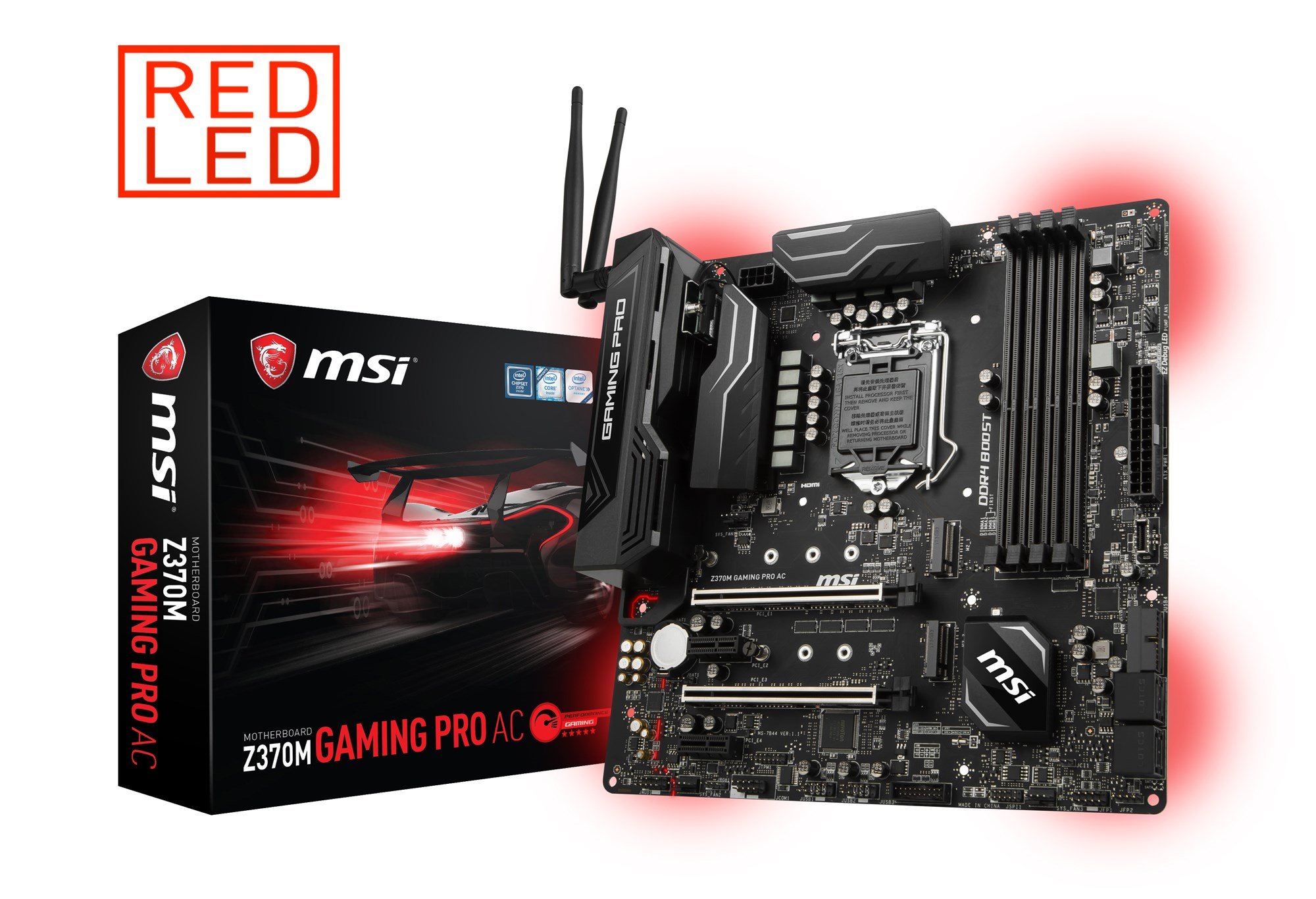 MSI Z370M GAMING PRO AC Intel Motherboard - Z370M GAMING PRO AC | CCL