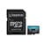 Kingston Canvas Go! Plus 64GB UHS-1 (U3) microSD Card & Adaptor 
