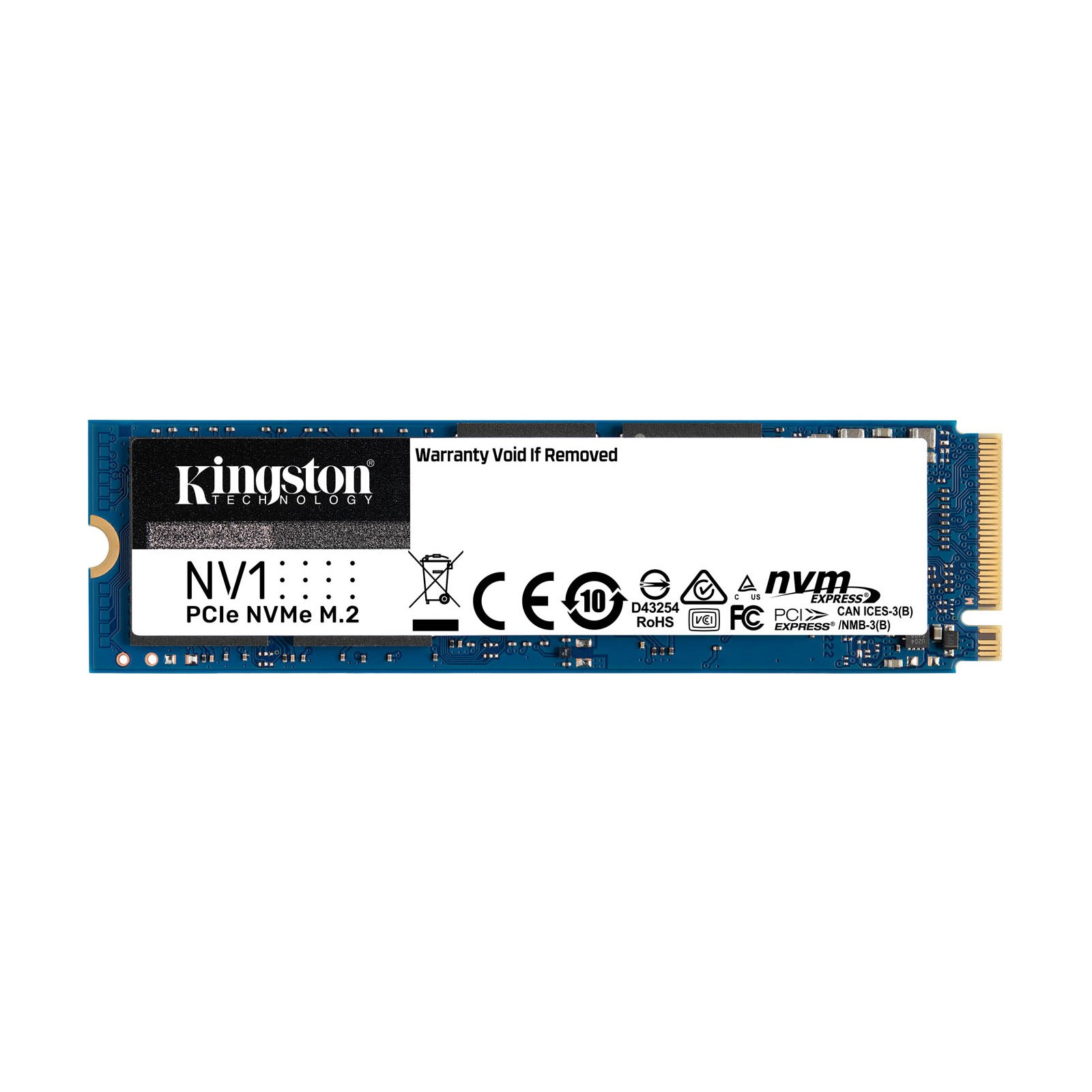 Ssd накопитель kingston nv1 snvs 500g 500гб m 2 2280 pci e x4 nvme обзор