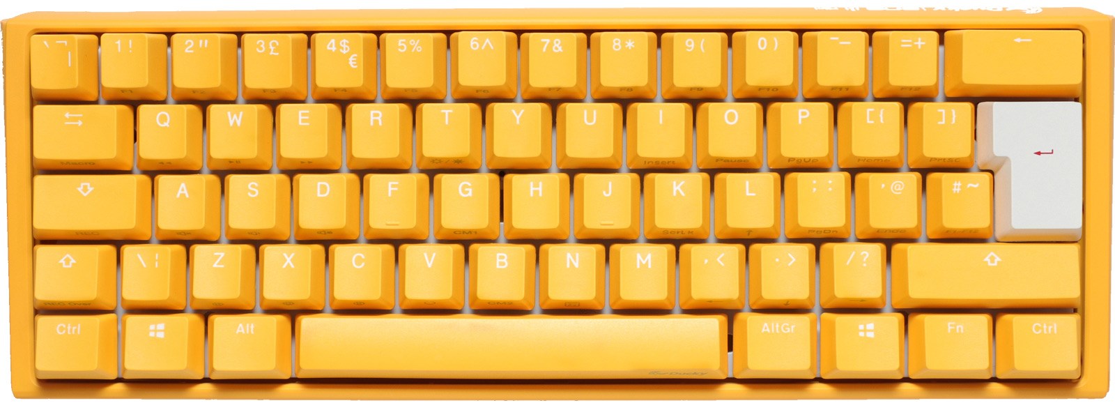 ducky yellow keyboard