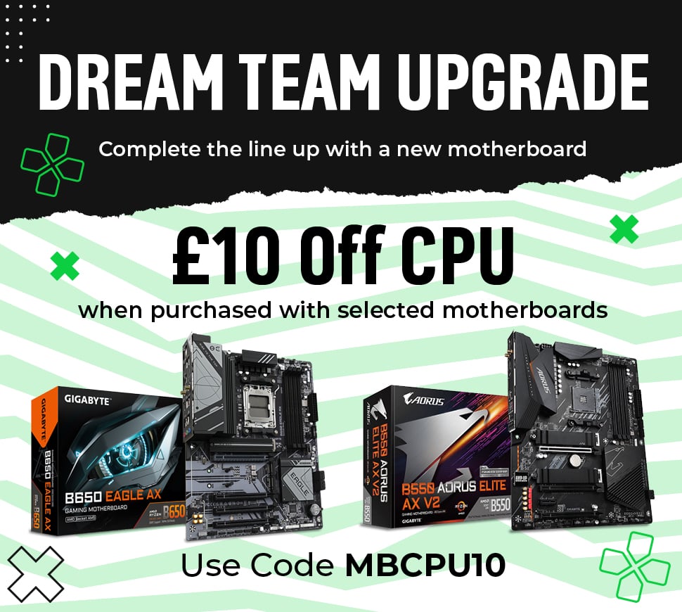 Dream Team Upgrade - Complete the lineup with a new motherboard