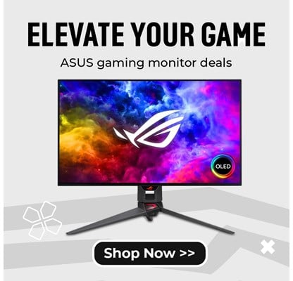 Elevate Your Game - ASUS gaming monitor deals