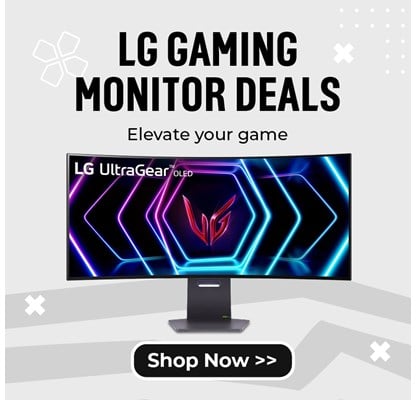 Elevate Your Game - LG gaming monitor deals