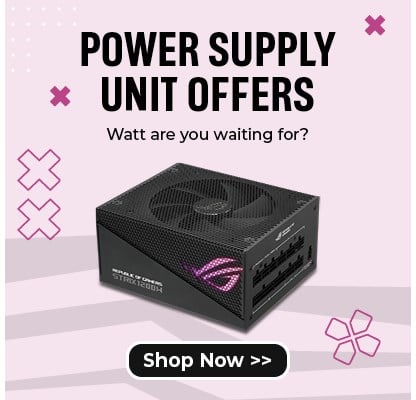 Get a new power supply - watt are you waiting for?