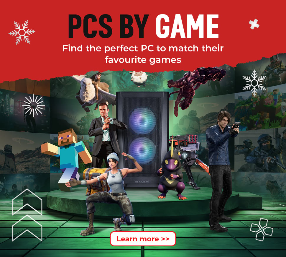 Find the perfect PC to match their favourite games!