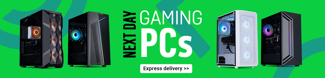 Game Ready PCs with Express Delivery