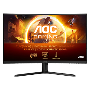 AOC CQ32G4VE 32 inch QHD 1440p Curved Gaming Monitor