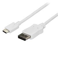 Photos - Cable (video, audio, USB) Startech.com USB C To Displayport Cable 6 ft. CDP2DPMM6W 