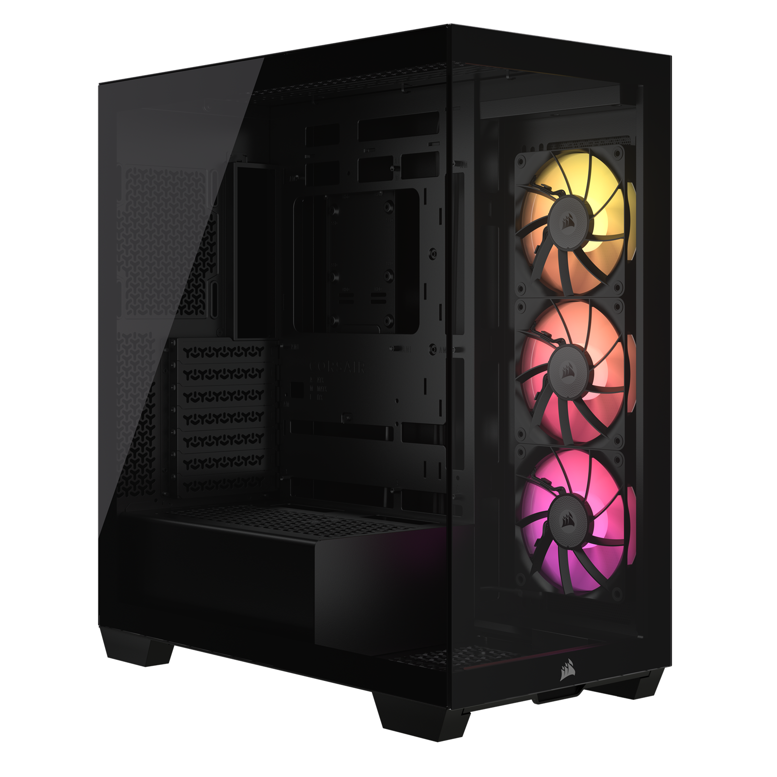 Corsair iCUE LINK 3500X RGB Mid Tower Case - Black