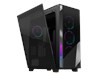 Gigabyte AORUS C500 GLASS Mid Tower Gaming Case - Black 