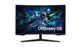 Samsung Odyssey G55C 32" QHD Curved Gaming Monitor - VA, 165Hz, 1ms, HDMI, DP